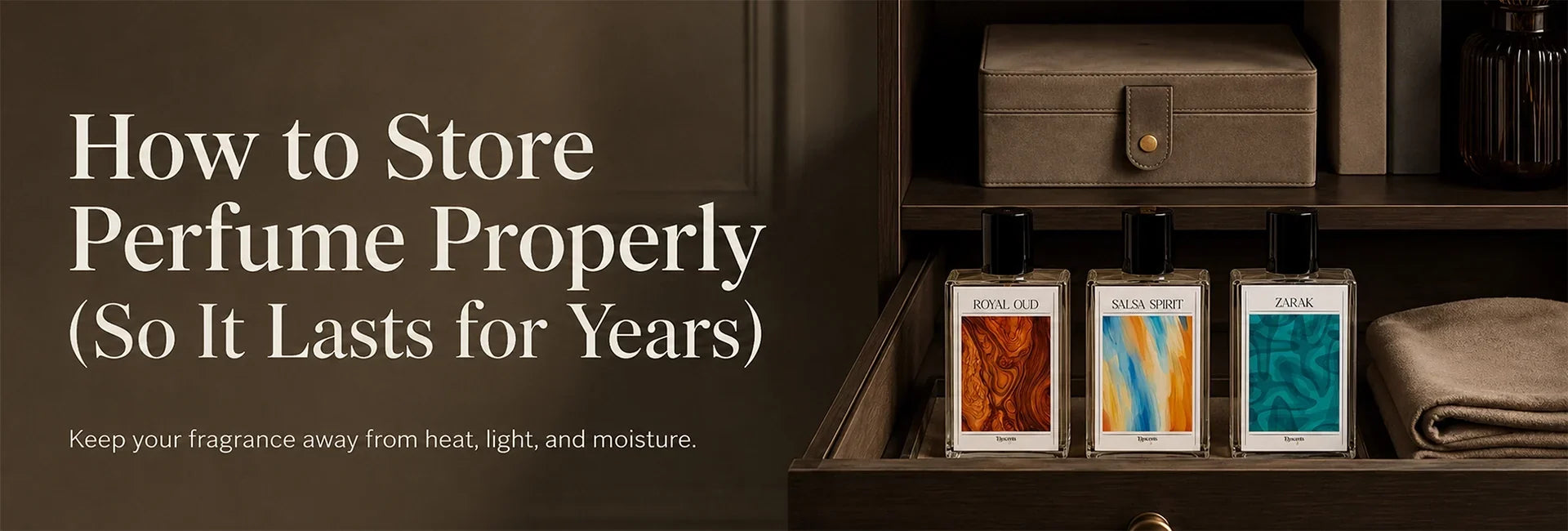 How to Store Perfume Properly (So It Lasts for Years)