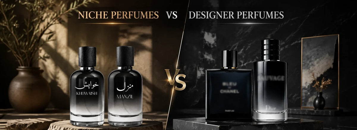 Niche Perfume vs Designer Perfume: What Is the Difference?