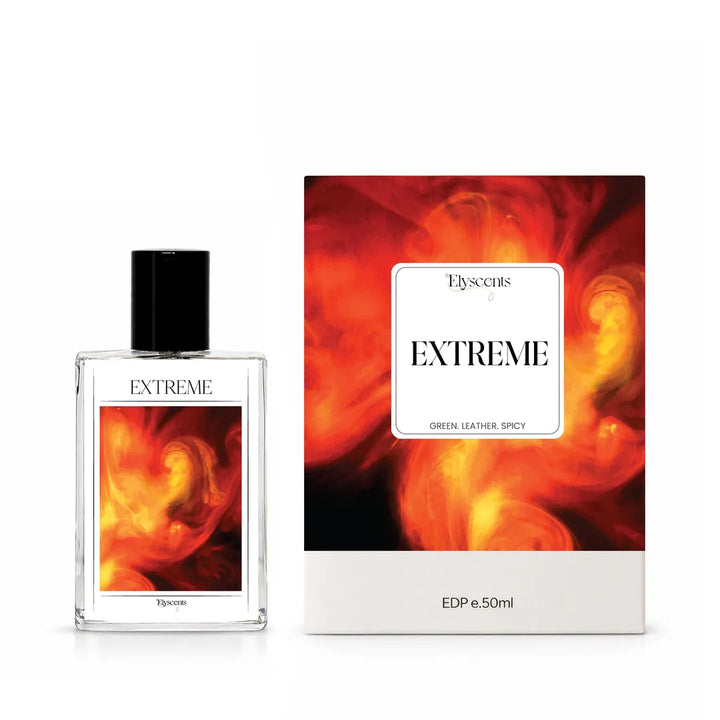 Extreme perfume by Elyscents with leather fragrance notes for men