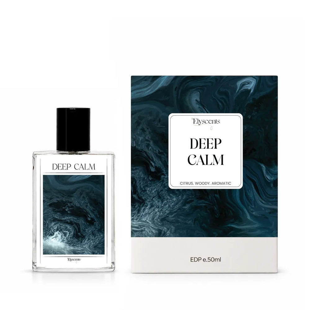Deep Calm perfume by Elyscents with fresh citrus accord fragrance notes for men
