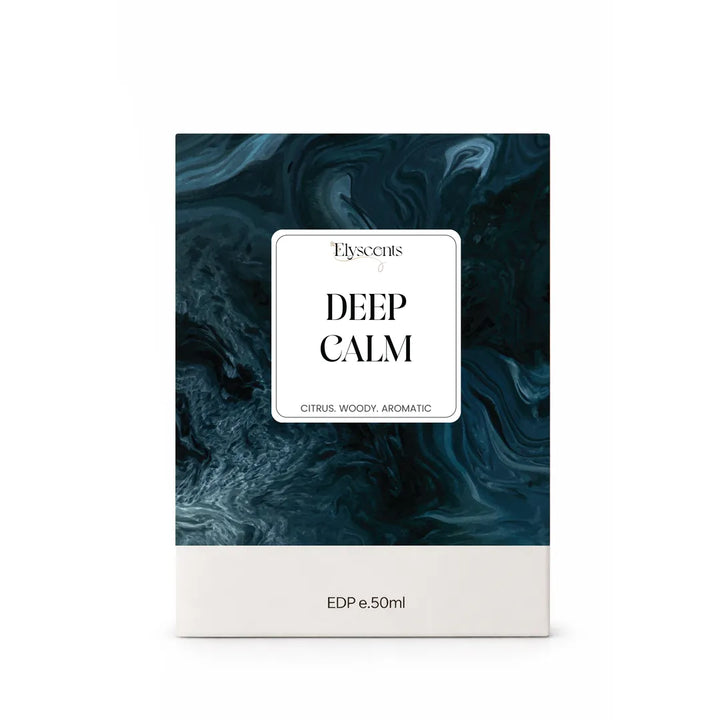 Deep Calm perfume by Elyscents with fresh citrus accord fragrance notes for men