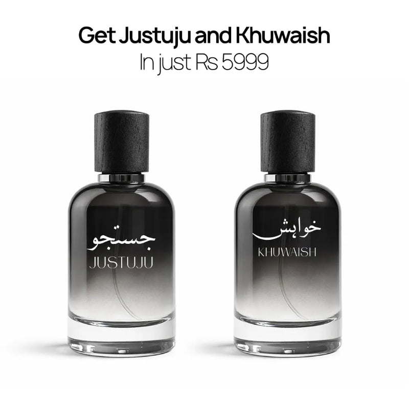 Justuju and Khuwaish Perfume Deal by Elyscents